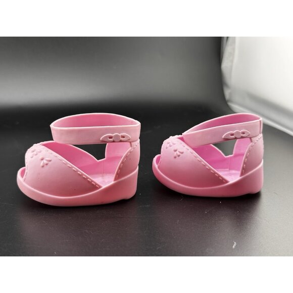 Cabbage Patch Kids Light Pink Shoes Ankle Straps 2009 OAA Jakks Pacific - Picture 7 of 14